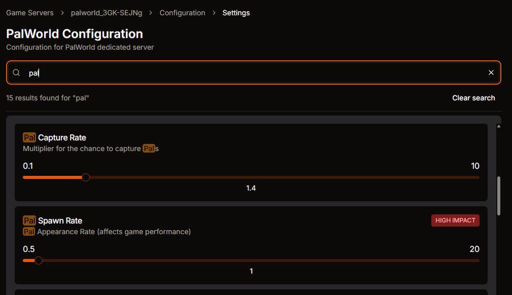 HaruHost Server Dashboard