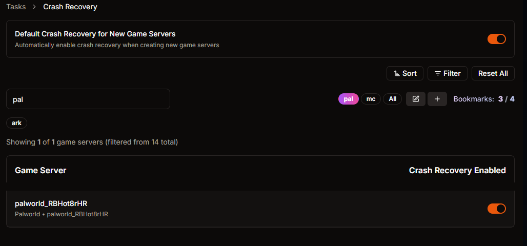 Automated crash recovery