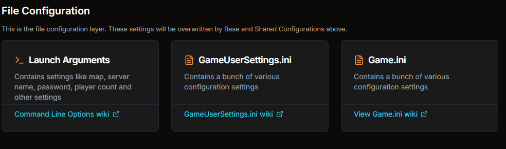 Ark Survival Ascended INI file configuration in HaruHostGSM