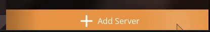 Satisfactory Server Manager add server button