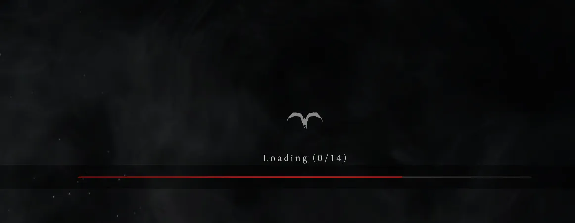 V Rising loading screen after starting a direct connection